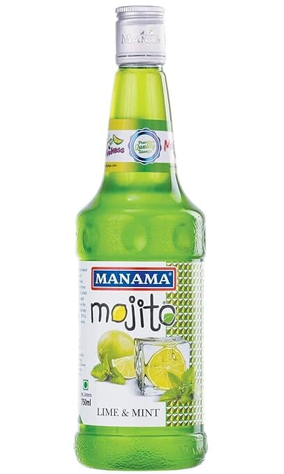 Manama Lime and Mint Mojito Syrup | Mixer for Mocktails, Cocktails